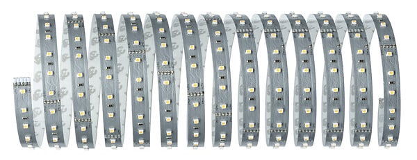 PAULMANN - Ruban LED MaxLED 500 5m Blanc Chaud - Kit 33W - Argent - large