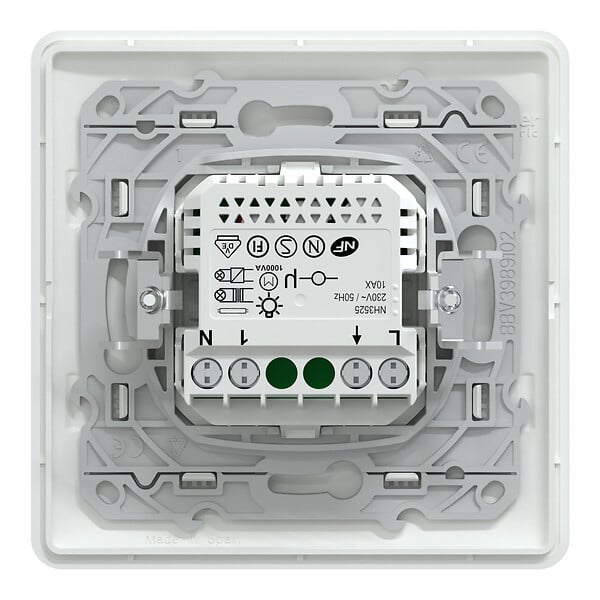 SCHNEIDER ELECTRIC - Ovalis Monobloc Détecteur de présence et de mouvement Blanc - large