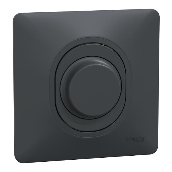 SCHNEIDER ELECTRIC - Variateur de lumière universel - Ovalis - Anthracite - large
