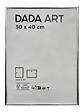 DADA ART - Cadre en PVC Mila - 30x40 - Argent - vignette