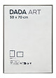 DADA ART - Cadre en PVC Mila - Argent - 50x70cm - vignette