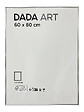 DADA ART - Cadre en PVC Mila - Argent - 60x80cm - vignette