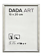 DADA ART - Cadre en PVC Mila - Blanc - 15x20cm - vignette