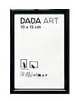 DADA ART - Cadre photo PVC Mila - Noir - 10x15cm - vignette