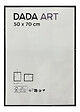 DADA ART - Cadre en PVC Mila - 50x70 - Noir - vignette