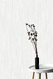 GRANDECO - Papier peint expansé intissé Calcutta - Blanc - vignette