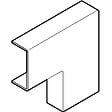 OBO BETTERMANN - Angle extérieur MS 30x10mm REHAU 265866 - vignette