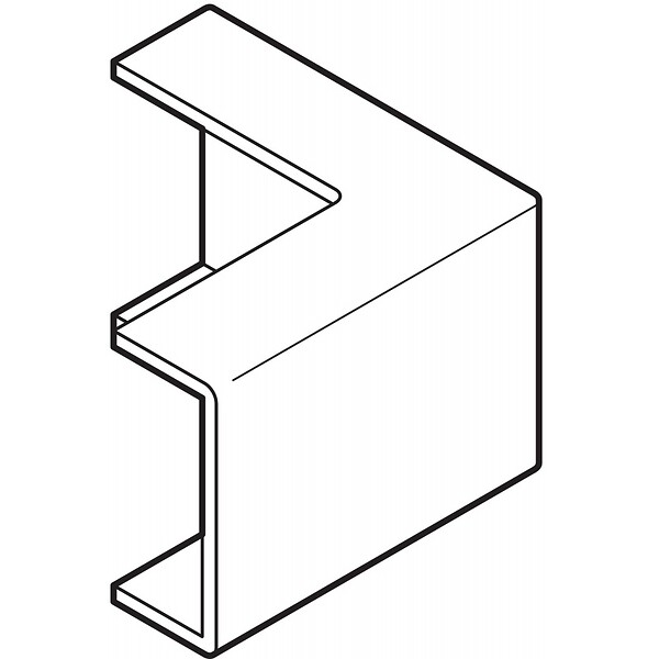 OBO BETTERMANN - ANGLE PLAT MS 50X20 - large