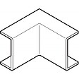 OBO BETTERMANN - Angle extérieur MS 50X20mm REHAU 260560 - vignette