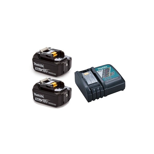 MAKITA - Meuleuse Ø 125 mm 2x5AH 18V LXT ® MAKITA DGA517RTJ en MAKPAC - large
