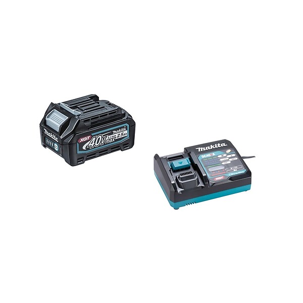 MAKITA - Perforateur SDS sansfil Makita HR004GD201 40 V  2 batteries 25 Ah  chargeur  coffret Makpac - large