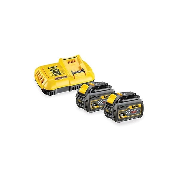 DEWALT - Perforateurburineur sansfil SDS Dewalt DCH333T2 54 V  2 batteries 6 Ah  chargeur  Tstak - large