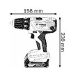 BOSCH - Perceusevisseuse GSR18V21 18 V  2 batteries 4 Ah  82 accessoires  LCase - vignette