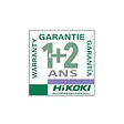 HIKOKI - Pack de 2 outils Perceuse Visseuse 55 Nm + Visseuse à choc 140 Nm HIKOKI KC18DDWAZ 18V 5Ah Brushless avec 2 Batteries et HitCase - vignette