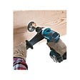 MAKITA - Perceusevisseuse sansfil Makita DDF458RTJ 18 V  2 batteries 5 Ah BL1850  chargeur  Makpac 2 - vignette