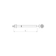 RAWL - Tige fileté métrique acier classe 58 Rawl RSTUDS  RSTUDS10130 - vignette