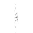 FERCO - Crémone barillet 2870 ajustable haut et bas longueur 2030mm - vignette