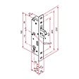 TIRARD - SERRURE ENCAST GK PORTAIL COULI - vignette