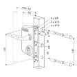 LOCINOX - SERRURE DE PORTAIL BATTANT - vignette
