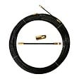 STAK - Sonde tire-fils en nylon diametre 4 mm, longueur 30m avec terminaux interchangeables, noir - vignette