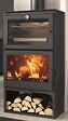 PANADERO - Poêle à bois Cook - Fonte - Anthracite - 7.1kW - vignette