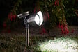 SMARTSOLAR - Spot solaire à piquer Mega 10 lumens - Acier inoxydable - 33x17.5CM - vignette