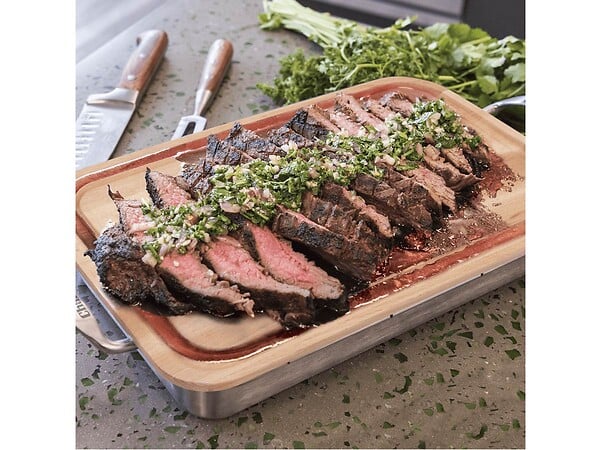 JARDIDECO - Plat à rôtir et planche à découper Grill+ - Char-Broil - large