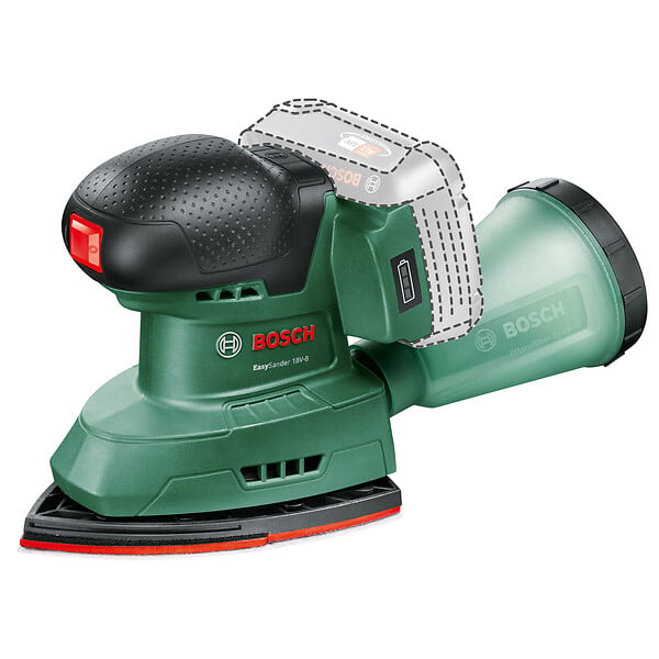 BOSCH - Ponceuse sans fil EasySander 18V - Outil seul - large