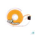 ID-SCRATCH - Bande scratch auto-agrippante ID-SCRATCH jaune 2 cm x 2 m - vignette