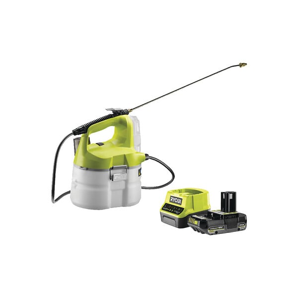 RYOBI - Pack RYOBI Pulvérisateur 18V One+ 3,5L OWS1880 - 1 Batterie 2.0Ah - 1 Chargeur rapide - large