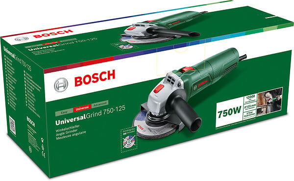BOSCH - Meuleuse d'angle UniversalGrind 750-125 - 750 W - 125mm - large