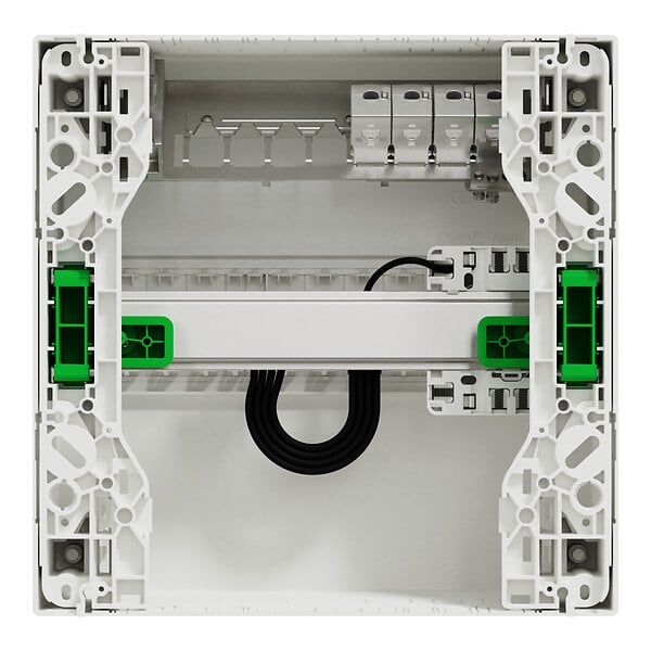 SCHNEIDER ELECTRIC - Coffret VDI 13 modules Resi9 - 4xRJ45 Cat6 - Grade 2TV - large