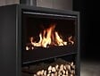 PANADERO - Poêle à bois Allegro - Acier - Anthracite - 8.9kW - vignette