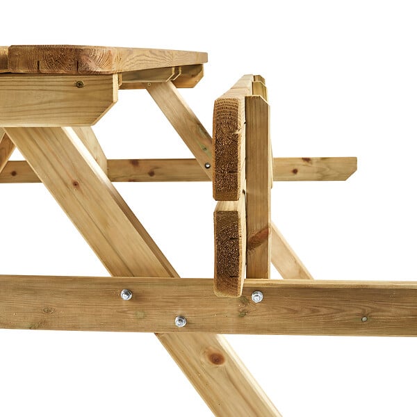 CERLAND - Table picnic pliable PIN 1800x1700x759 mm - large