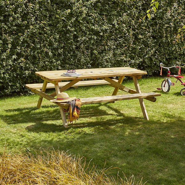 CERLAND - Table picnic pliable PIN 1800x1700x759 mm - large