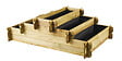 CERLAND - Carre potager podium ANGELIC PIN 1200x800x400 mm - 3 etages - vignette
