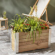 CERLAND - Bac BAMBOU PIN 800x300x435 mm - vignette
