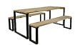 CERLAND - Table de jardin en pin Blakea – H.75xL.180xP.80cm - vignette