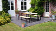CERLAND - Table de jardin en pin Blakea – H.75xL.180xP.80cm - vignette