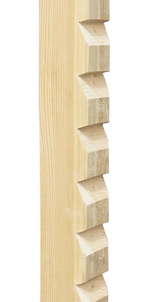 CERLAND - Poteau Persienne PIN 90x90x2000 mm - large