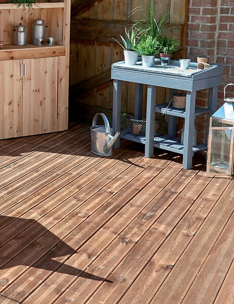 CERLAND - Lame de terrasse FS PRO PIN 25x142x3000 mm - large