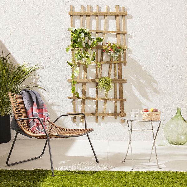 CERLAND - Treillis en pin DAKOTA - 90x180cm - large