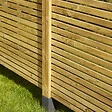 CERLAND - Ecran de jardin Arizona en pin - 1800x1800mm - Ep.35mm - vignette