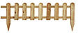 CERLAND - Bordure MINI VALLA pin traité - H.280xL.1090xl.450mm - vignette
