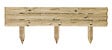 CERLAND - Retenue de terre en pin Traverse - Ep.35xH.400xL.1100 mm - vignette