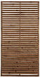 CERLAND - Ecran PERSIENNE marron PIN Ep75 - 900x1800 mm - vignette