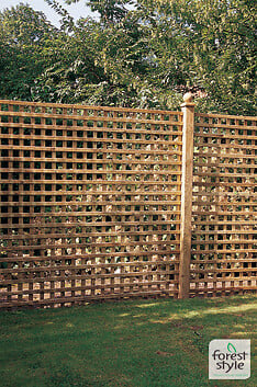 CERLAND - Poteau en pin traité autoclame - 70x70x2100 mm - large