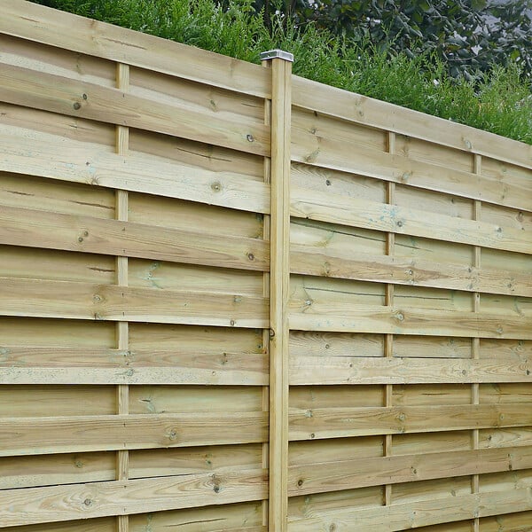 CERLAND - Poteau rainure H pin 70x70x2200 mm - large