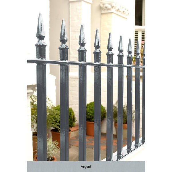 HAMMERITE - Aérosol fer Hammerite Direct sur Rouille Brillant Argent 400 ML - large