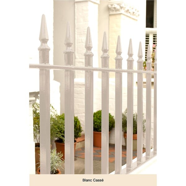 HAMMERITE - Peinture fer Hammerite Direct sur Rouille Brillant Blanc Casse 0,25L - large